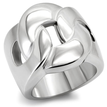 MATK131 - High polished (no plating) Stainless Steel Ring with No Stone
