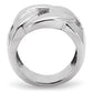 MATK131 - High polished (no plating) Stainless Steel Ring with No Stone