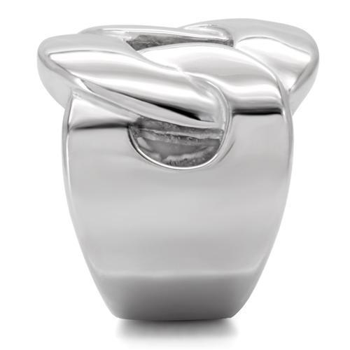 MATK131 - High polished (no plating) Stainless Steel Ring with No Stone