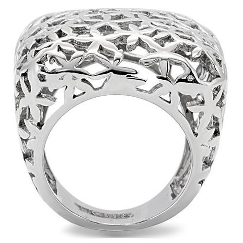 MATK133 - High polished (no plating) Stainless Steel Ring with No Stone