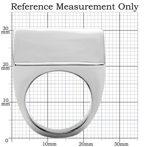MATK134 - High polished (no plating) Stainless Steel Ring with No Stone