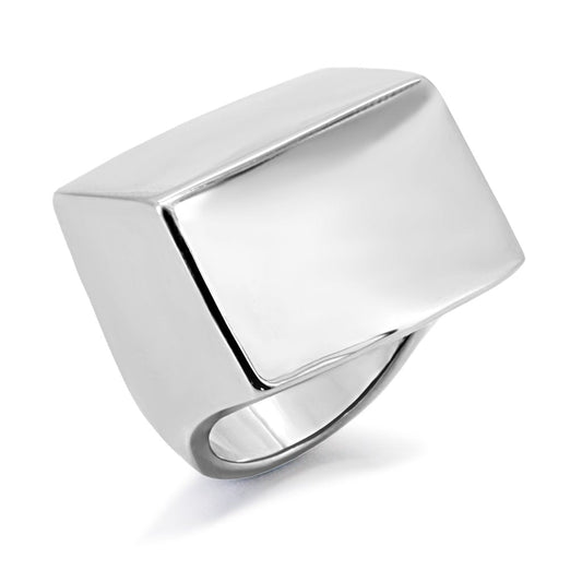 MATK134 - High polished (no plating) Stainless Steel Ring with No Stone