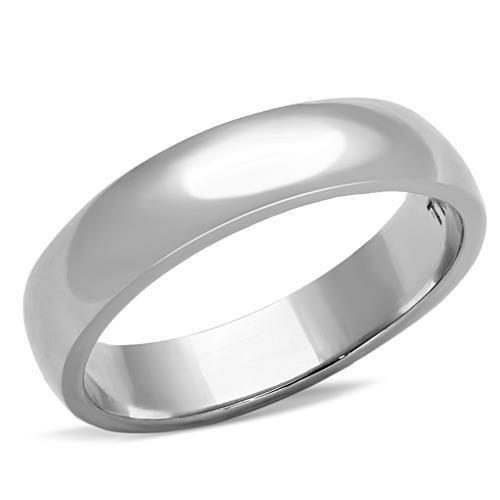 MATK1375 - High polished (no plating) Stainless Steel Ring with No Stone