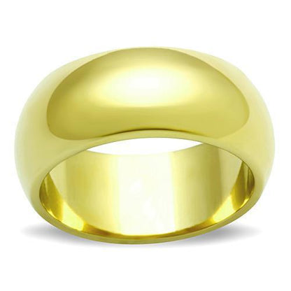 MATK1391 - IP Gold(Ion Plating) Stainless Steel Ring with No Stone