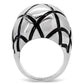 MATK139 - High polished (no plating) Stainless Steel Ring with No Stone