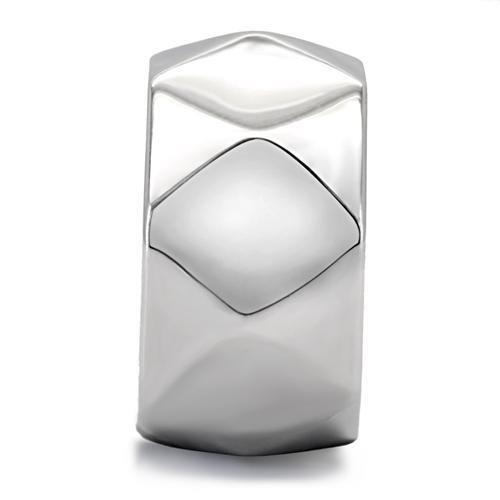 MATK142 - High polished (no plating) Stainless Steel Ring with No Stone