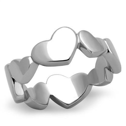 MATK1433 - High polished (no plating) Stainless Steel Ring with No Stone
