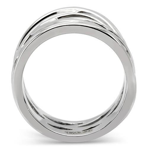 MATK144 - High polished (no plating) Stainless Steel Ring with No Stone