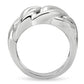 MATK147 - High polished (no plating) Stainless Steel Ring with No Stone