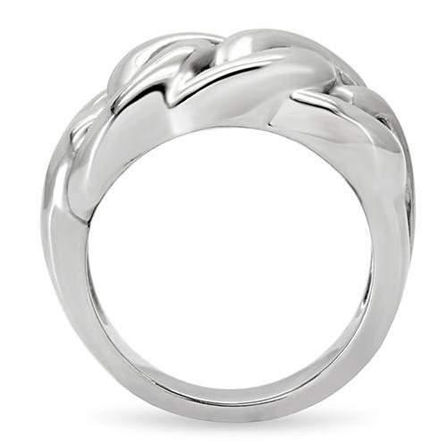 MATK147 - High polished (no plating) Stainless Steel Ring with No Stone