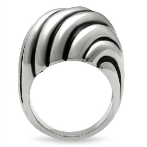 MATK148 - High polished (no plating) Stainless Steel Ring with No Stone
