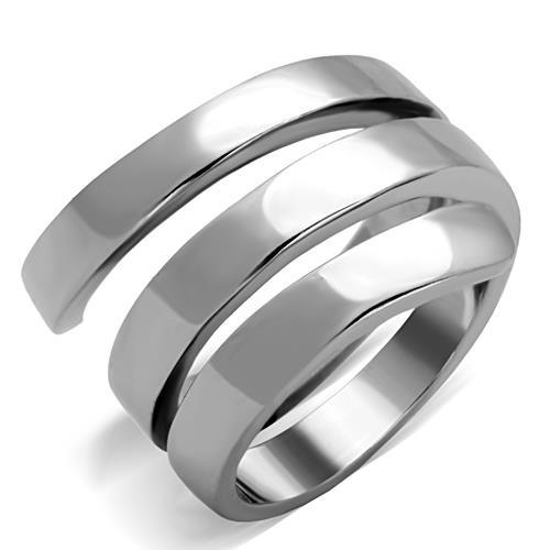 MATK1519 - High polished (no plating) Stainless Steel Ring with No Stone