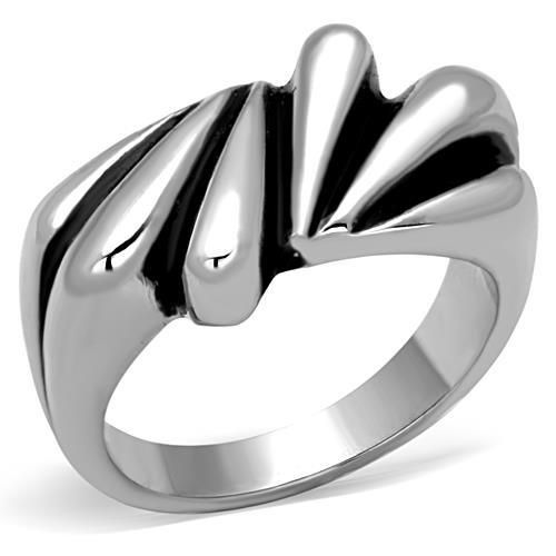 MATK1520 - High polished (no plating) Stainless Steel Ring with No Stone