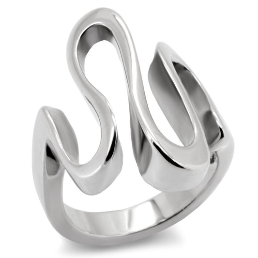 MATK152 - High polished (no plating) Stainless Steel Ring with No Stone
