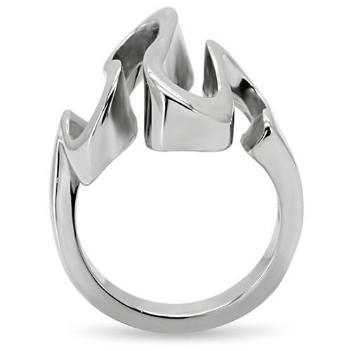 MATK152 - High polished (no plating) Stainless Steel Ring with No Stone