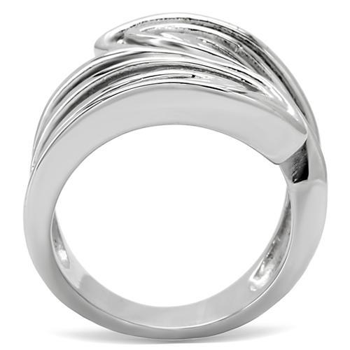 MATK153 - High polished (no plating) Stainless Steel Ring with No Stone
