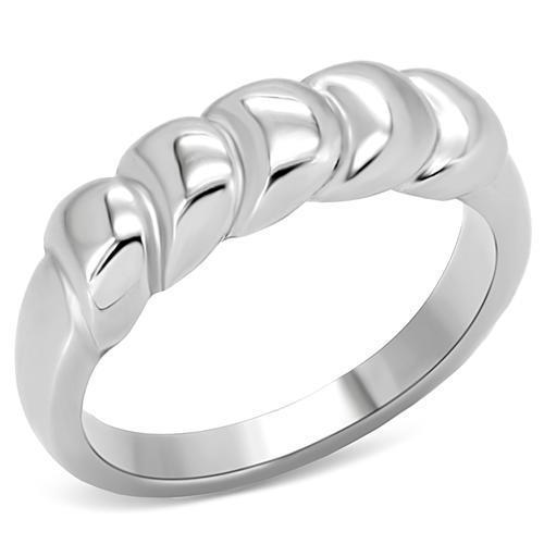 MATK159 - High polished (no plating) Stainless Steel Ring with No Stone