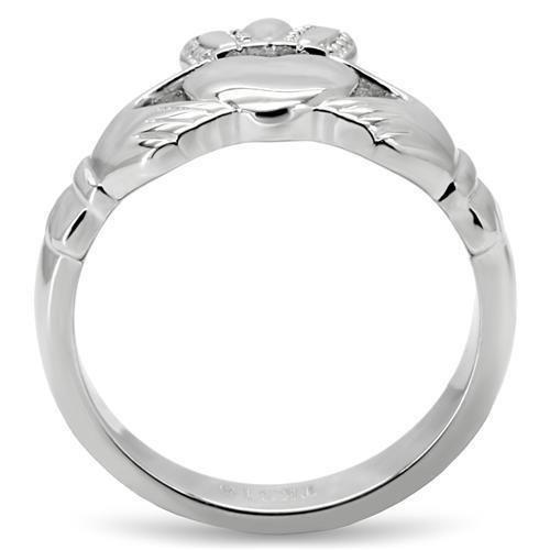 MATK160 - High polished (no plating) Stainless Steel Ring with No Stone