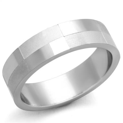 MATK1667 - High polished (no plating) Stainless Steel Ring with No Stone