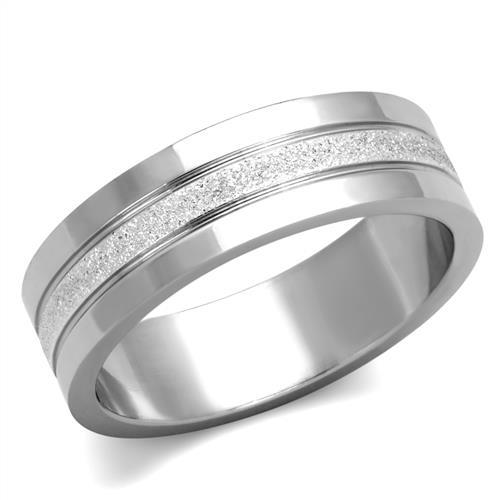 MATK1668 - High polished (no plating) Stainless Steel Ring with No Stone