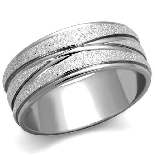 MATK1671 - High polished (no plating) Stainless Steel Ring with No Stone