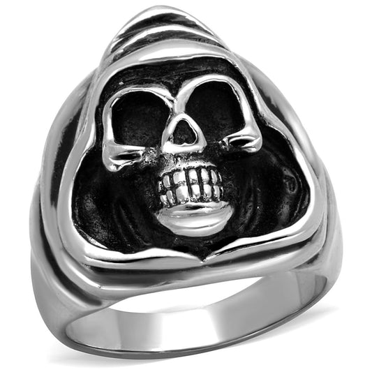 MATK2063 - High polished (no plating) Stainless Steel Ring with No Stone