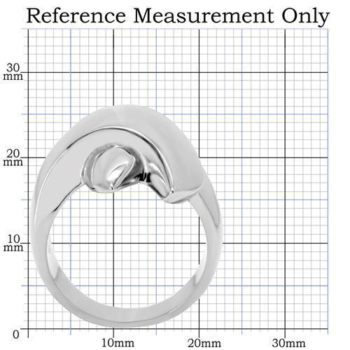 MATK207 - High polished (no plating) Stainless Steel Ring with No Stone