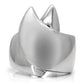 MATK207 - High polished (no plating) Stainless Steel Ring with No Stone