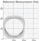 MATK208 - High polished (no plating) Stainless Steel Ring with No Stone