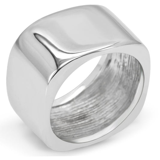 MATK208 - High polished (no plating) Stainless Steel Ring with No Stone