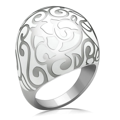 MATK215 - High polished (no plating) Stainless Steel Ring with No Stone