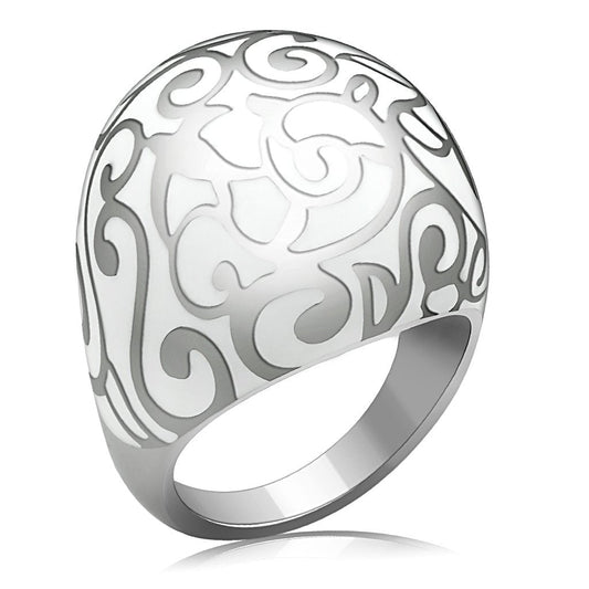 MATK215 - High polished (no plating) Stainless Steel Ring with No Stone