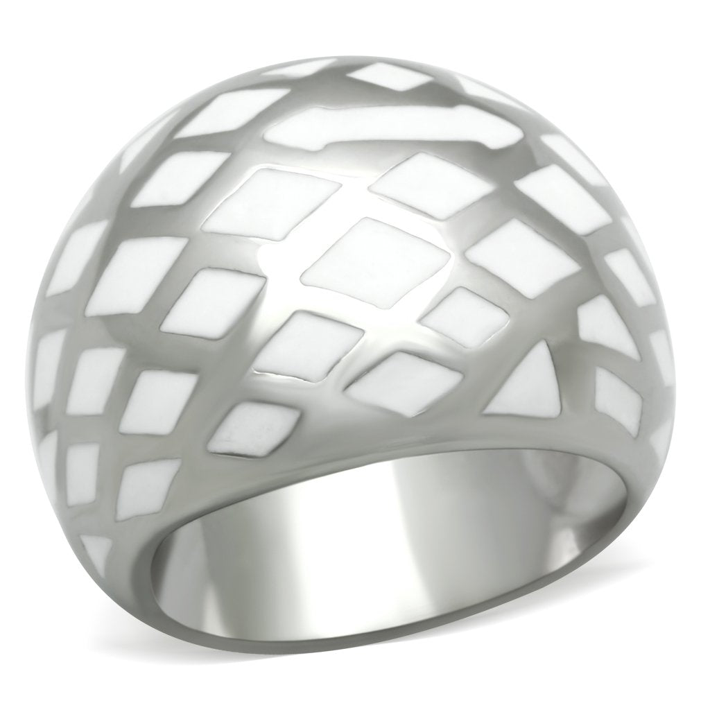 MATK216 - High polished (no plating) Stainless Steel Ring with No Stone