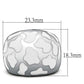 MATK217 - High polished (no plating) Stainless Steel Ring with No Stone