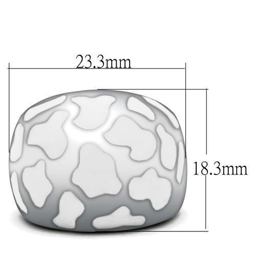 MATK217 - High polished (no plating) Stainless Steel Ring with No Stone