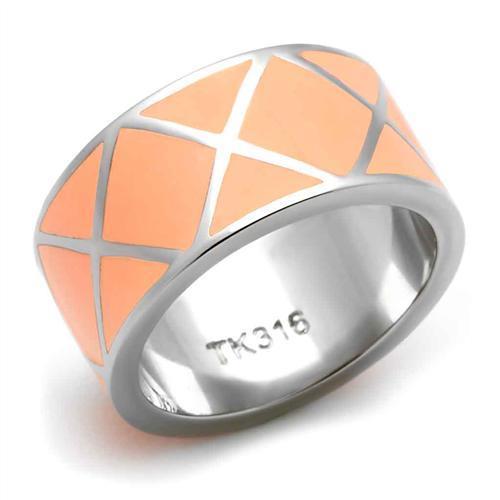 MATK218 - High polished (no plating) Stainless Steel Ring with No Stone