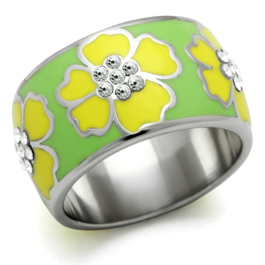 MATK221 - High polished (no plating) Stainless Steel Ring with No Stone