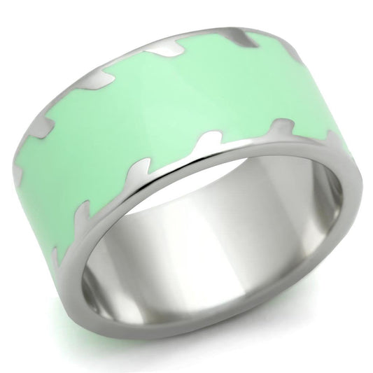 MATK222 - High polished (no plating) Stainless Steel Ring with No Stone