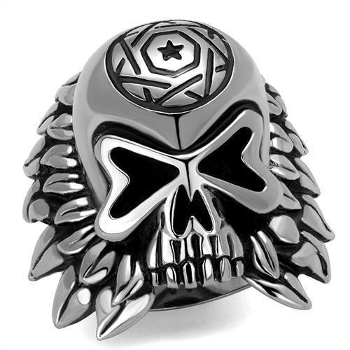 MATK2247 - High polished (no plating) Stainless Steel Ring with No Stone