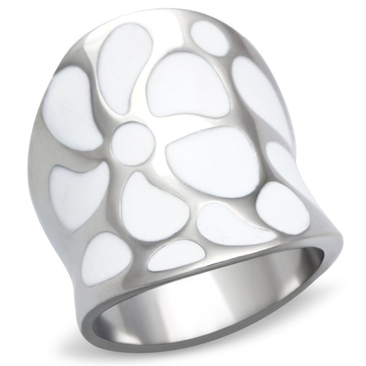 MATK224 - High polished (no plating) Stainless Steel Ring with No Stone