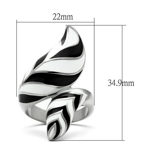 MATK227 - High polished (no plating) Stainless Steel Ring with No Stone