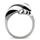 MATK227 - High polished (no plating) Stainless Steel Ring with No Stone
