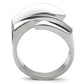 MATK228 - High polished (no plating) Stainless Steel Ring with No Stone