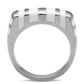 MATK231 - High polished (no plating) Stainless Steel Ring with No Stone