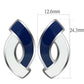 MATK235 - High polished (no plating) Stainless Steel Earrings with No Stone