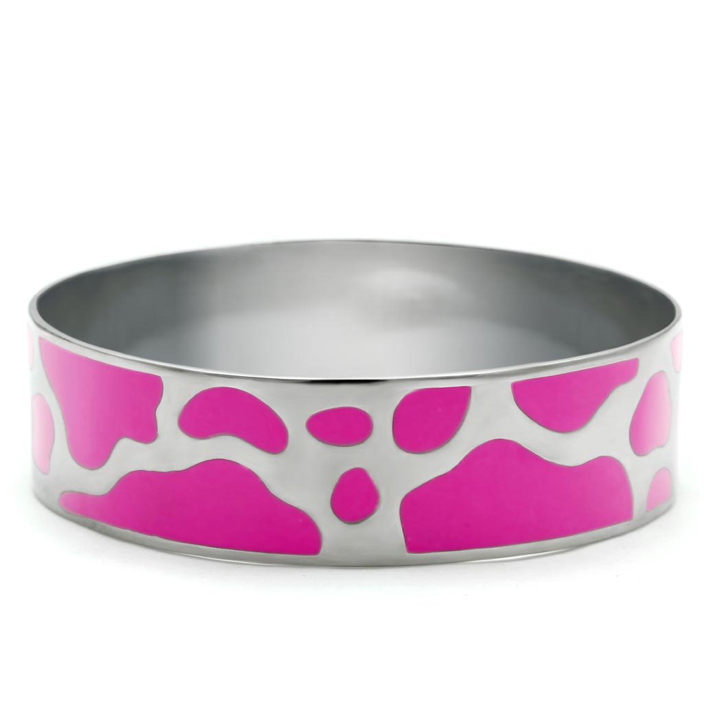 MATK240 - High polished (no plating) Stainless Steel Bangle with No Stone