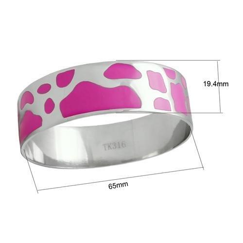 MATK240 - High polished (no plating) Stainless Steel Bangle with No Stone