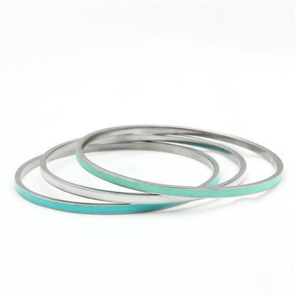 MATK242 - High polished (no plating) Stainless Steel Bangle with No Stone