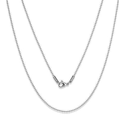 MATK2431 - High polished (no plating) Stainless Steel Chain with No Stone
