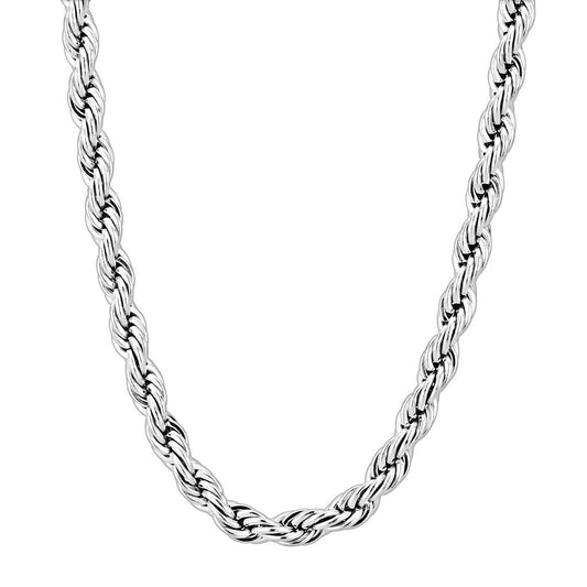 MATK2433 - High polished (no plating) Stainless Steel Chain with No Stone